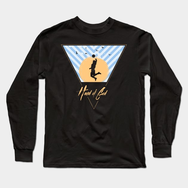 Hand of God Long Sleeve T-Shirt by slawisa